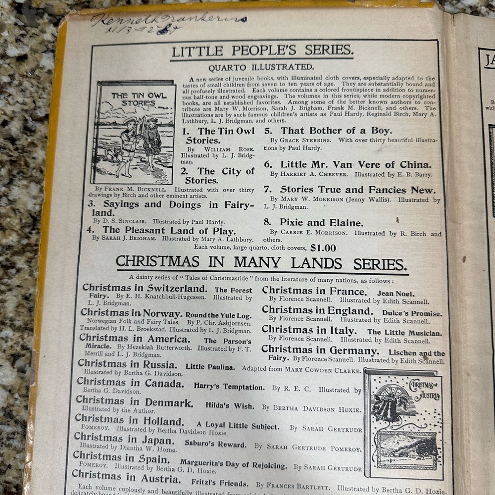 CHATTERBOX 1910 vintage collectible hardcover book. - Picture 6 of 11